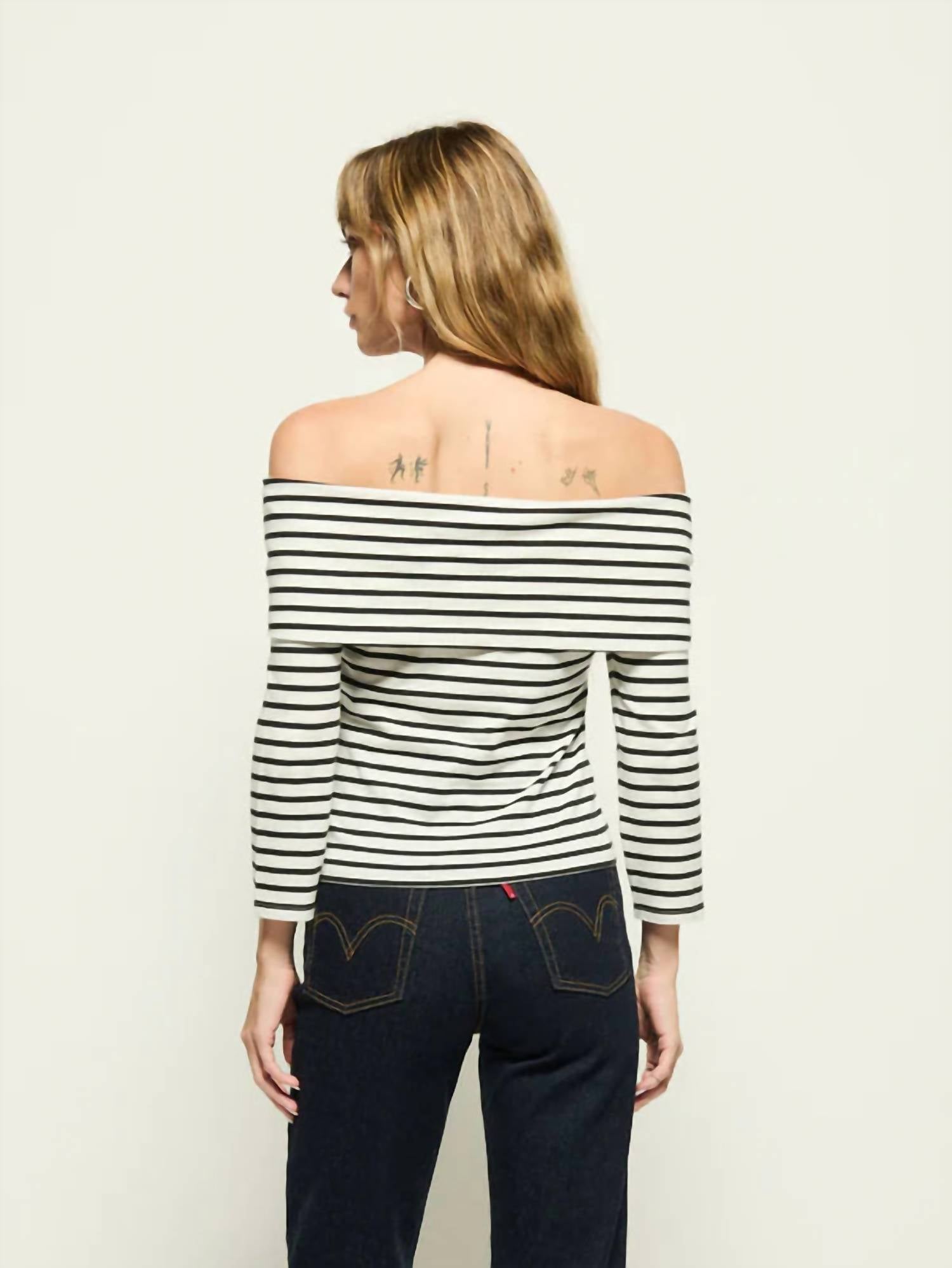 Nation Ltd - Alexi Off Shoulder Blouse