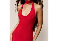 Guizio - Siena Halter Maxi Dress