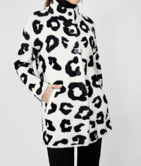 Frank Lyman - Brooke Animal Print Knit Jacket