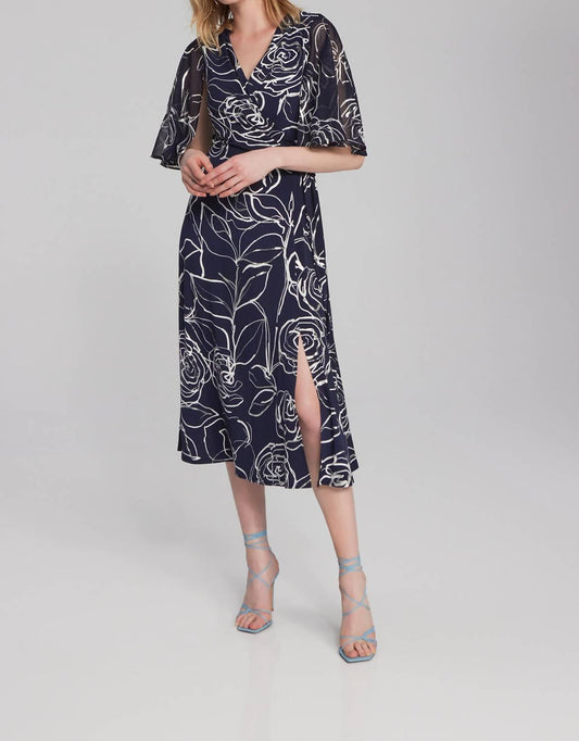 Joseph Ribkoff - Floral Print Dress