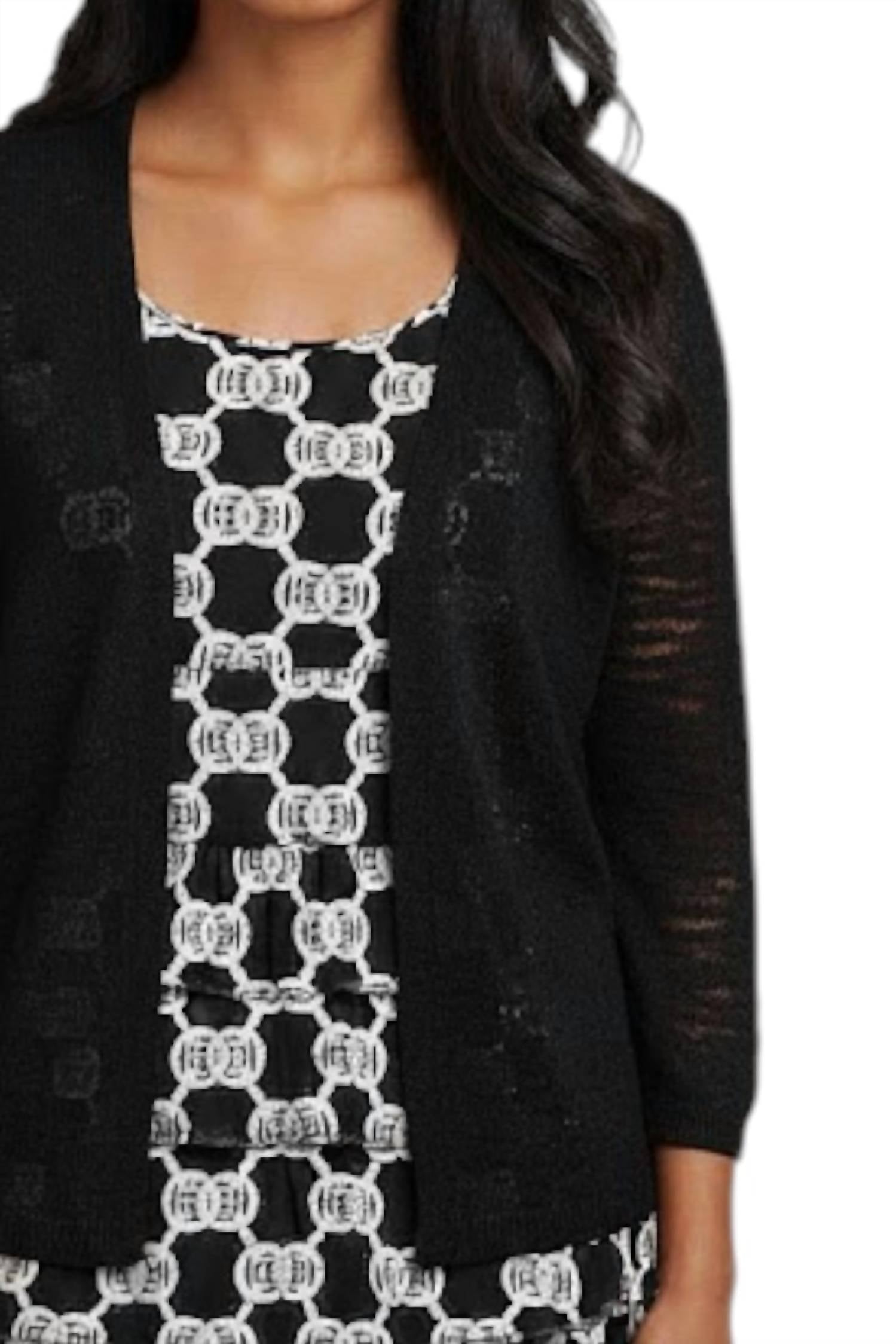 Lulu-B - Lightweight Three Quarter Cardigan