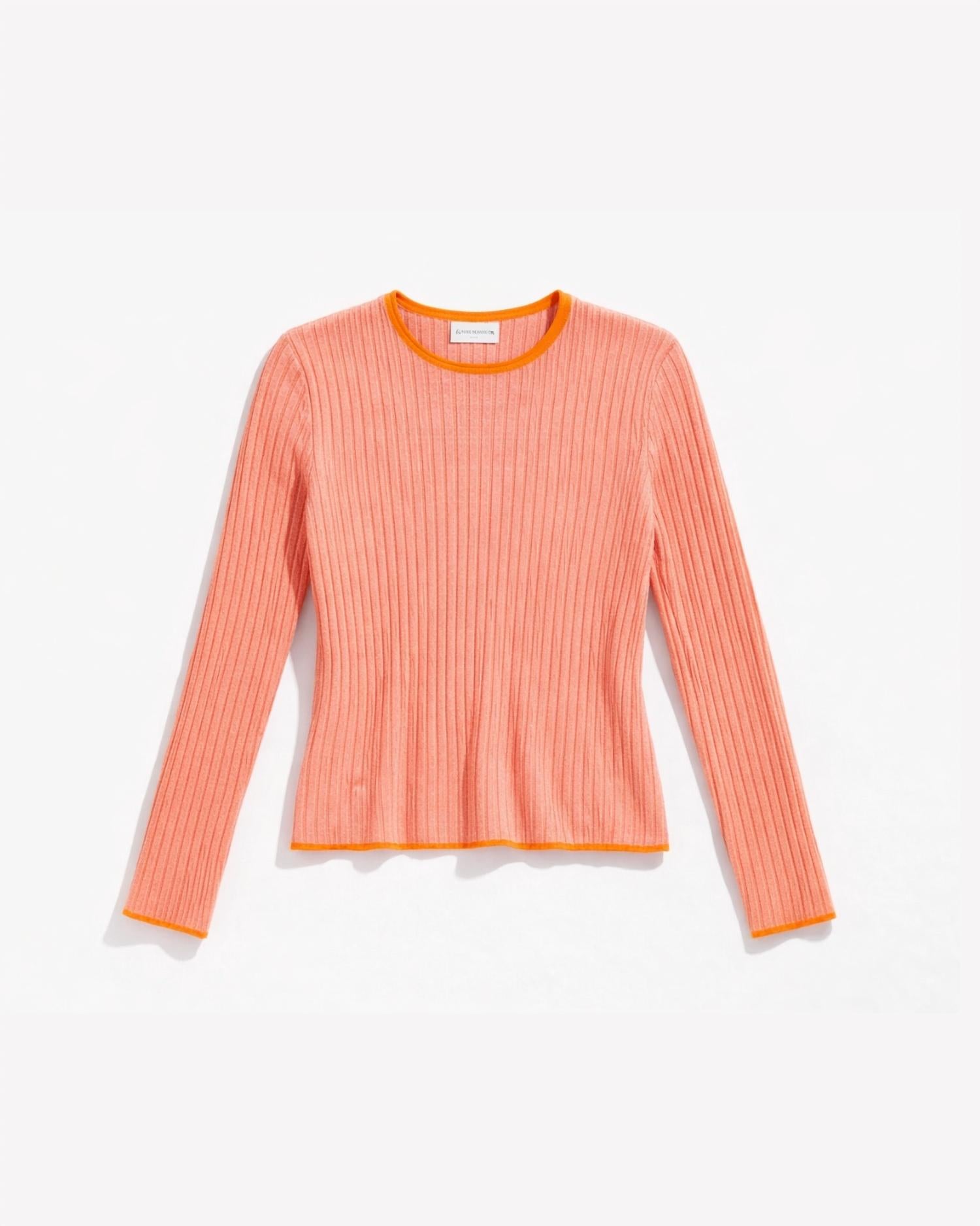 White + Warren - Cashmere Textured Crewneck Top