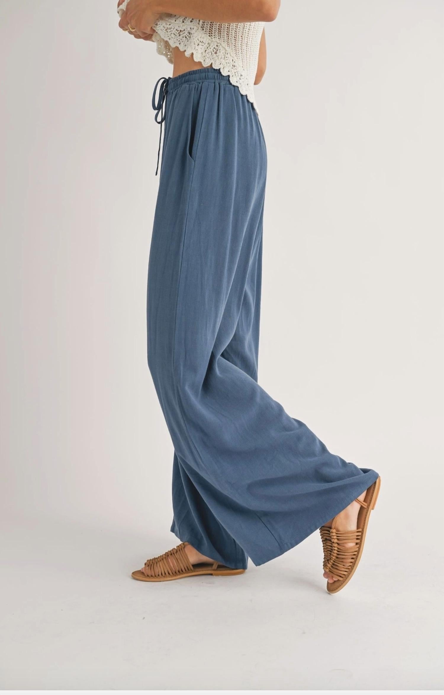Sadie & Sage - Drawstring waist Pants