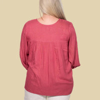 Layerz Clothing - Lyndi Embroidered Top