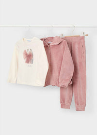Mayoral - Girls Tracksuit With T-shirt Three Set