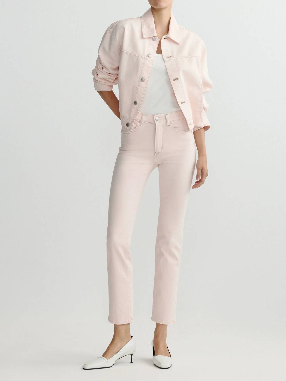 Dl1961 - Women'S - Mara Straight Mid Rise Instasculpt Ankle Jeans