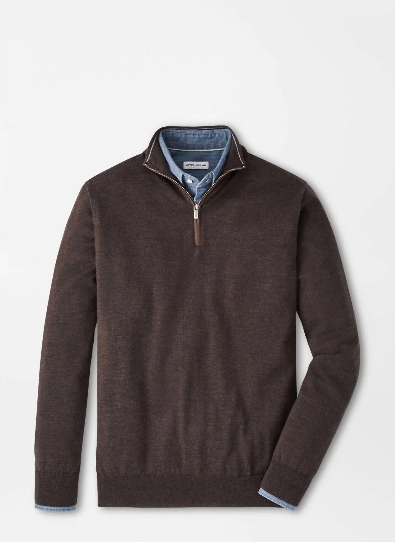 Peter Millar - Men's Autumn Crest Quart Zip Top