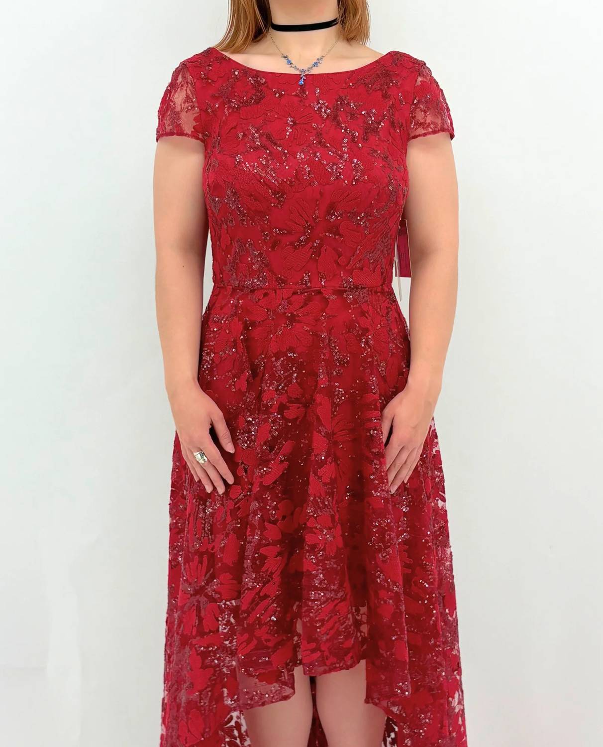 Eliza J - Hi-lo Sequence Dress