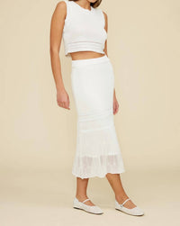 Lucy Paris - Bryson Crochet Skirt