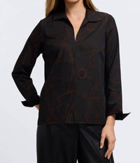 Foxcroft - Chain Jacquard pull over