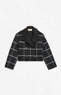 vanessabruno Beran Cropped Jacket in noir - women's jacket - view 4