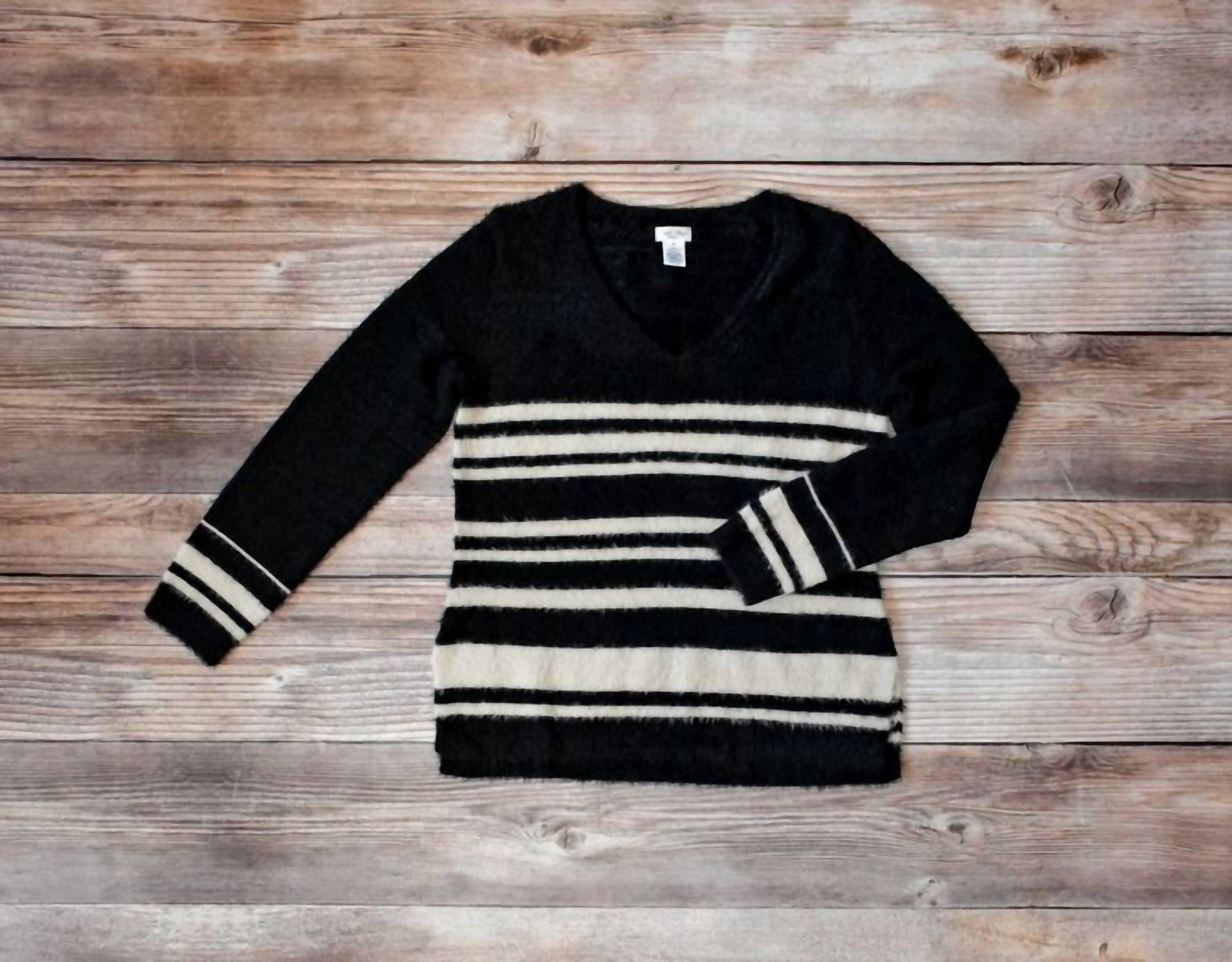 Tasha Polizzi - Striped Pullover Sweater