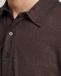 Orlebar Brown - Sebastian Linen Polo Shirt