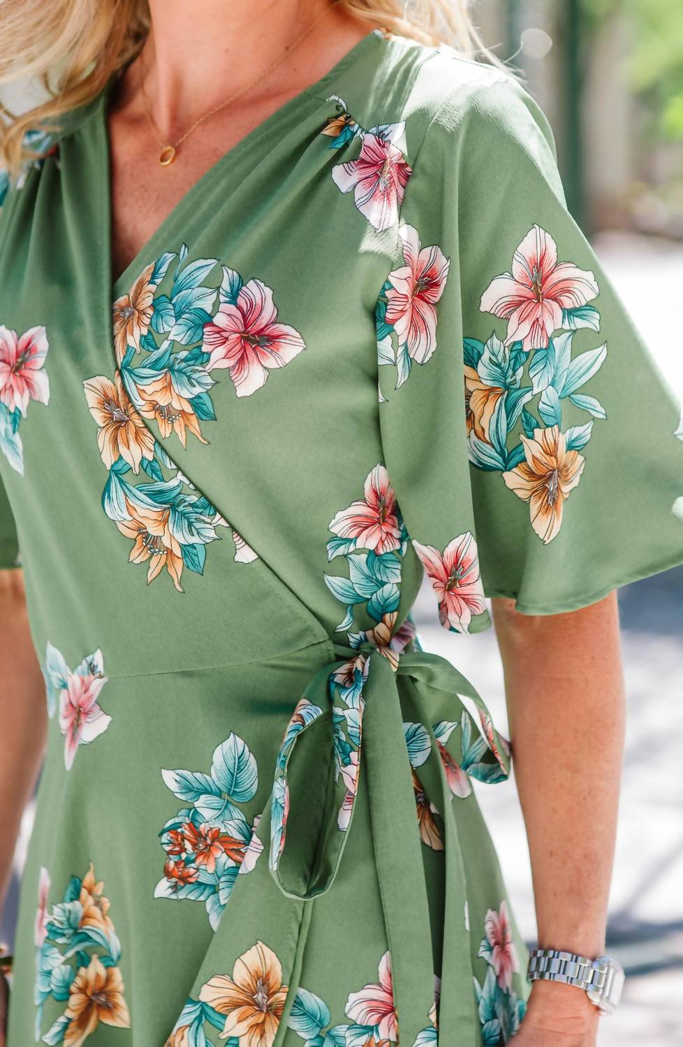 Orna Wrap Dress