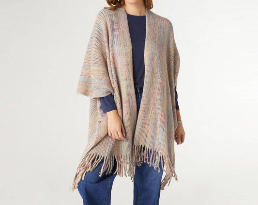 Coco + Carmen - Hadley Fringe Ruana Wrap Shawl