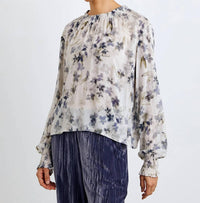 Bella Dahl - Elastic Shirred Blouse