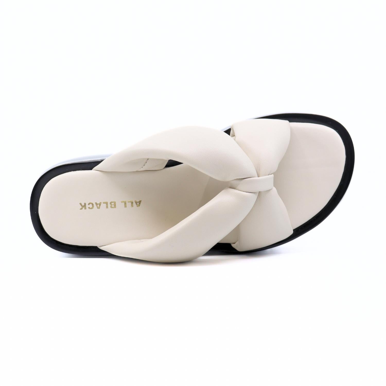 All Black - Geisha Women's Platform Sandals