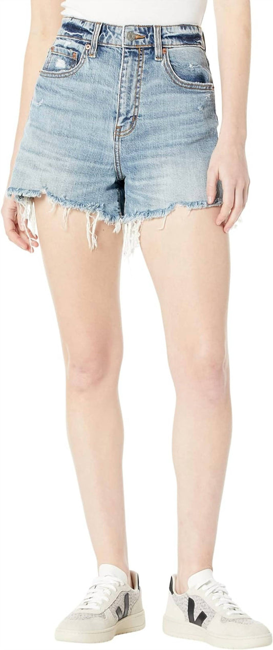 Daze - Knockout High Rise Loose Jean Shorts