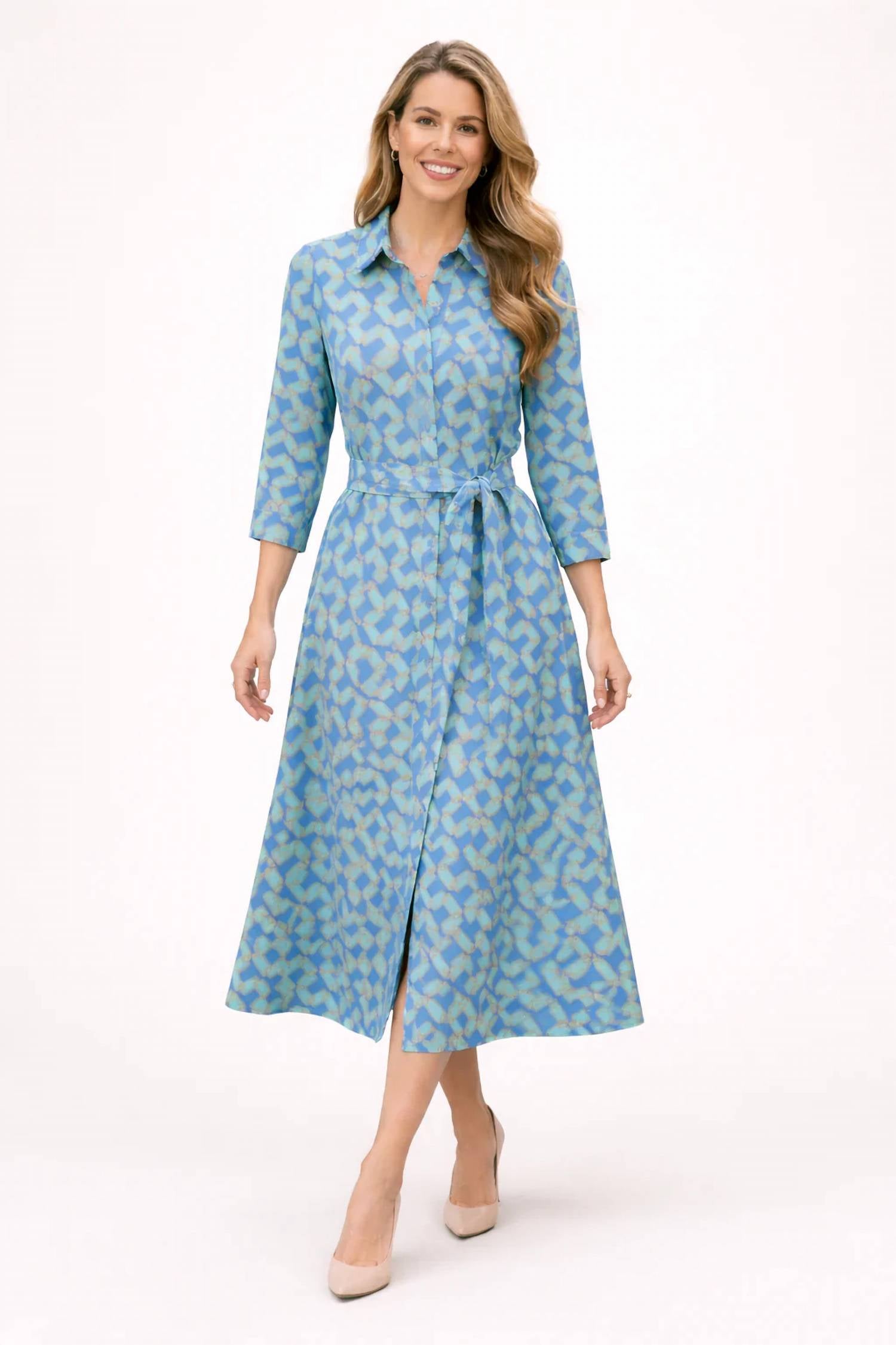 Boho Chic - Long Sleeve Dress