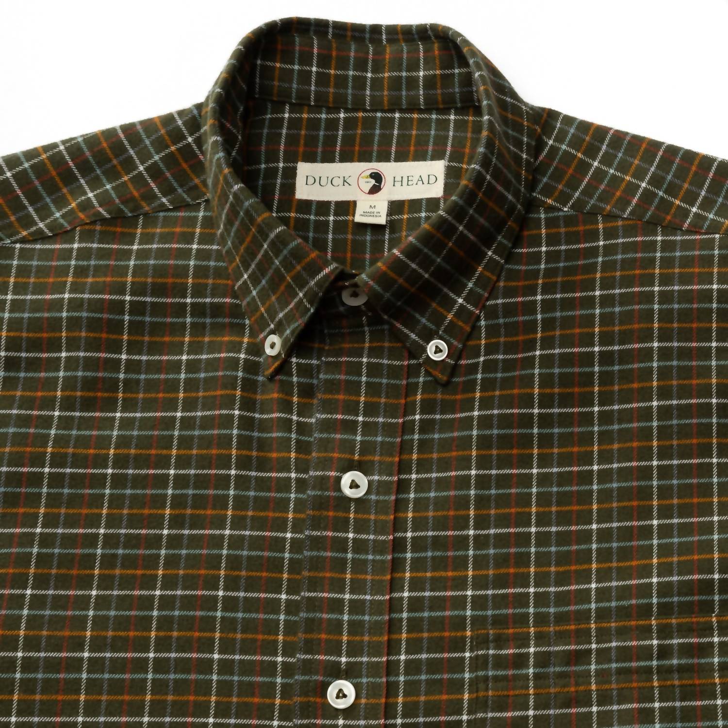 Duck Head - Clement Plaid Cotton Flannel Sport Shirt
