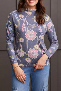Tribal - Drop Shoulder Funnel Neck Sweater