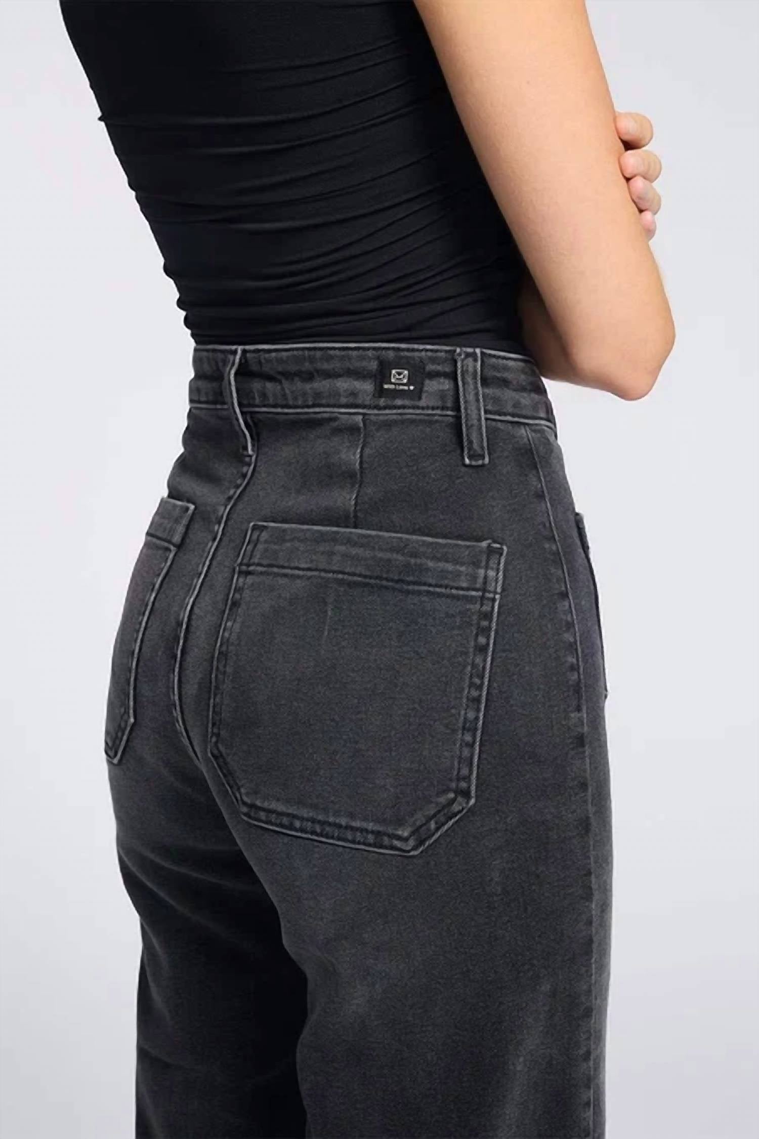 L.T.J - Sailor Front Patch Pocket Jeans