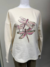 Escape By Habitat - Women's Fleece Dragonfly Pullover Top