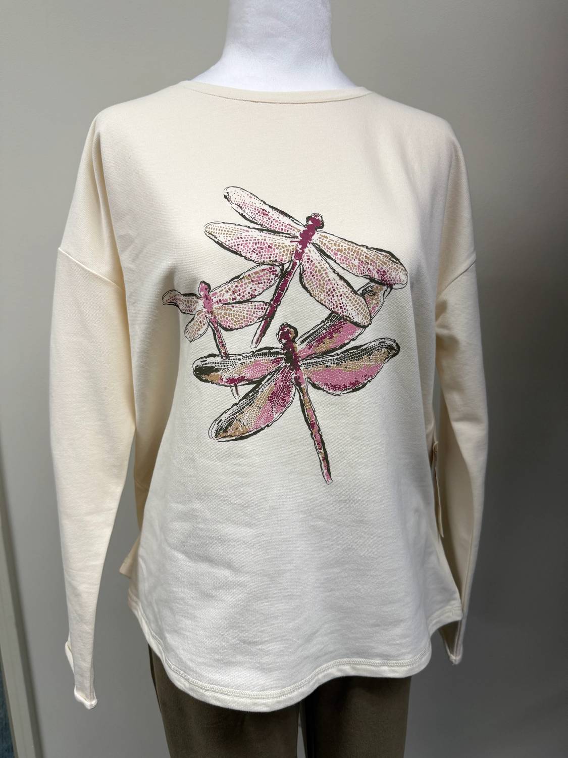 Escape By Habitat - Women's Fleece Dragonfly Pullover Top
