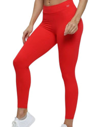 Rockstar Peach - Pull On V Back Leggings