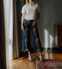 Never A Wallflower - Short Sleeve Split Neck Top