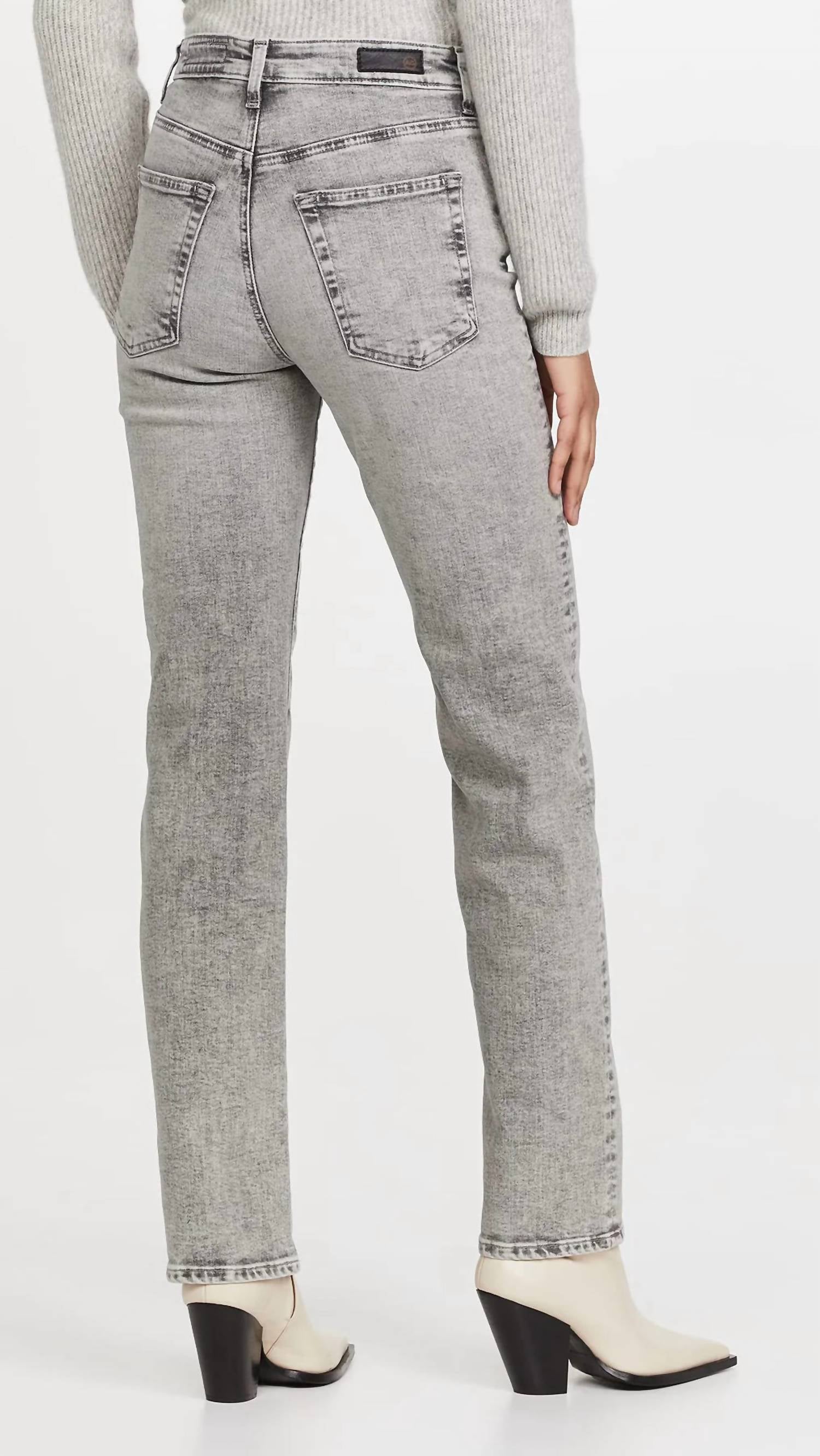 Ag Jeans - Alexxis High Rise Straight Leg Jeans