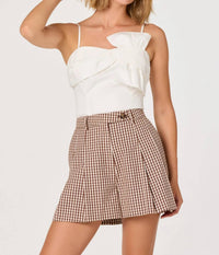 Astr - Nakia Bow Crop Top