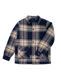 Silver Jeans Co - Boy's Quilted Insulated Plaid Jacket
