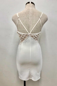 Lace Cami Bodycon Mini Dress