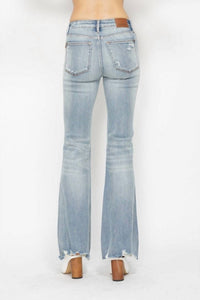 Judy Blue - Mid Rise Tummy Control Flare Jeans