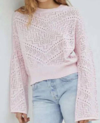 Js71 - MONTEREY CROCHETED TOP