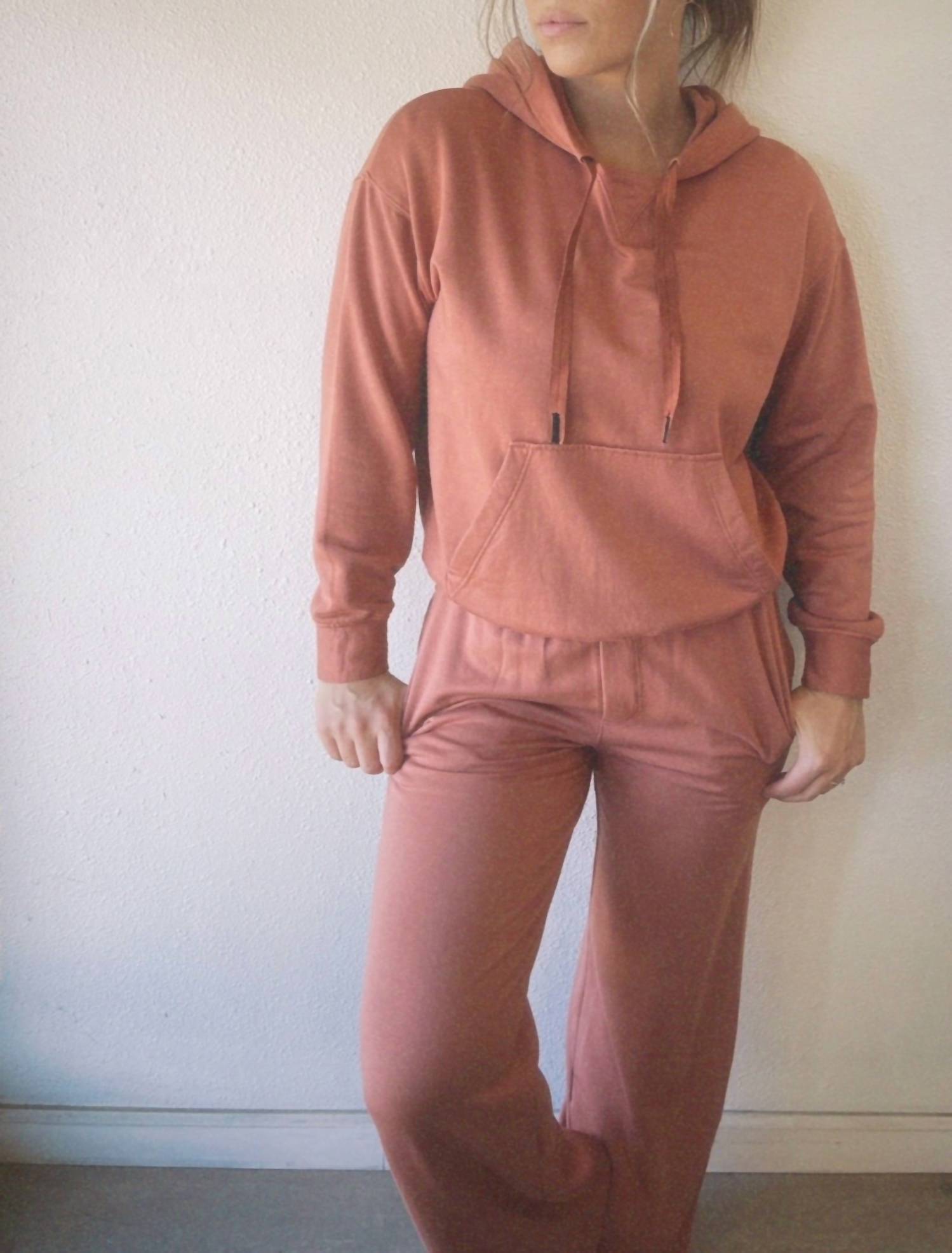Stateside - Women's Softest Fleece Snap Wide Leg Pant