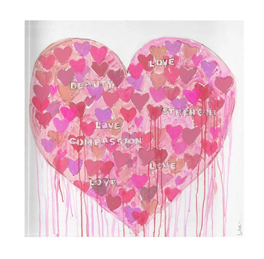 Kerri Rosenthal - You Are Super Duper Block Of Love Decor