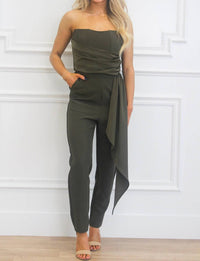 Luxxel - Marina Strapless Jumpsuit