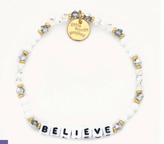 Little Words Project - Women's Believe Bracelet