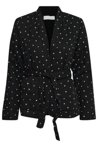 Ichi - Lenarda Quilted Belted Jacket