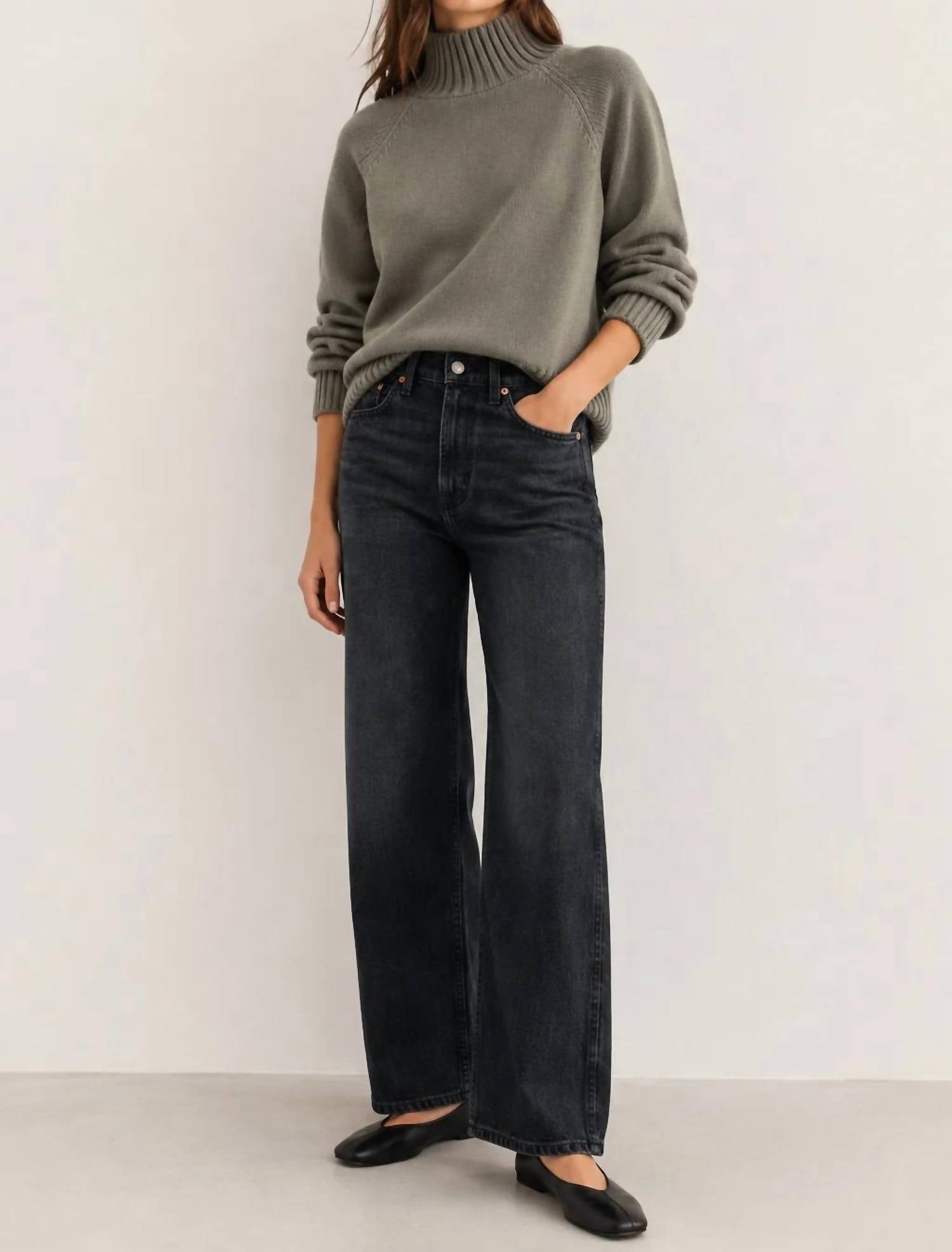 Allude - Mock Neck Sweater