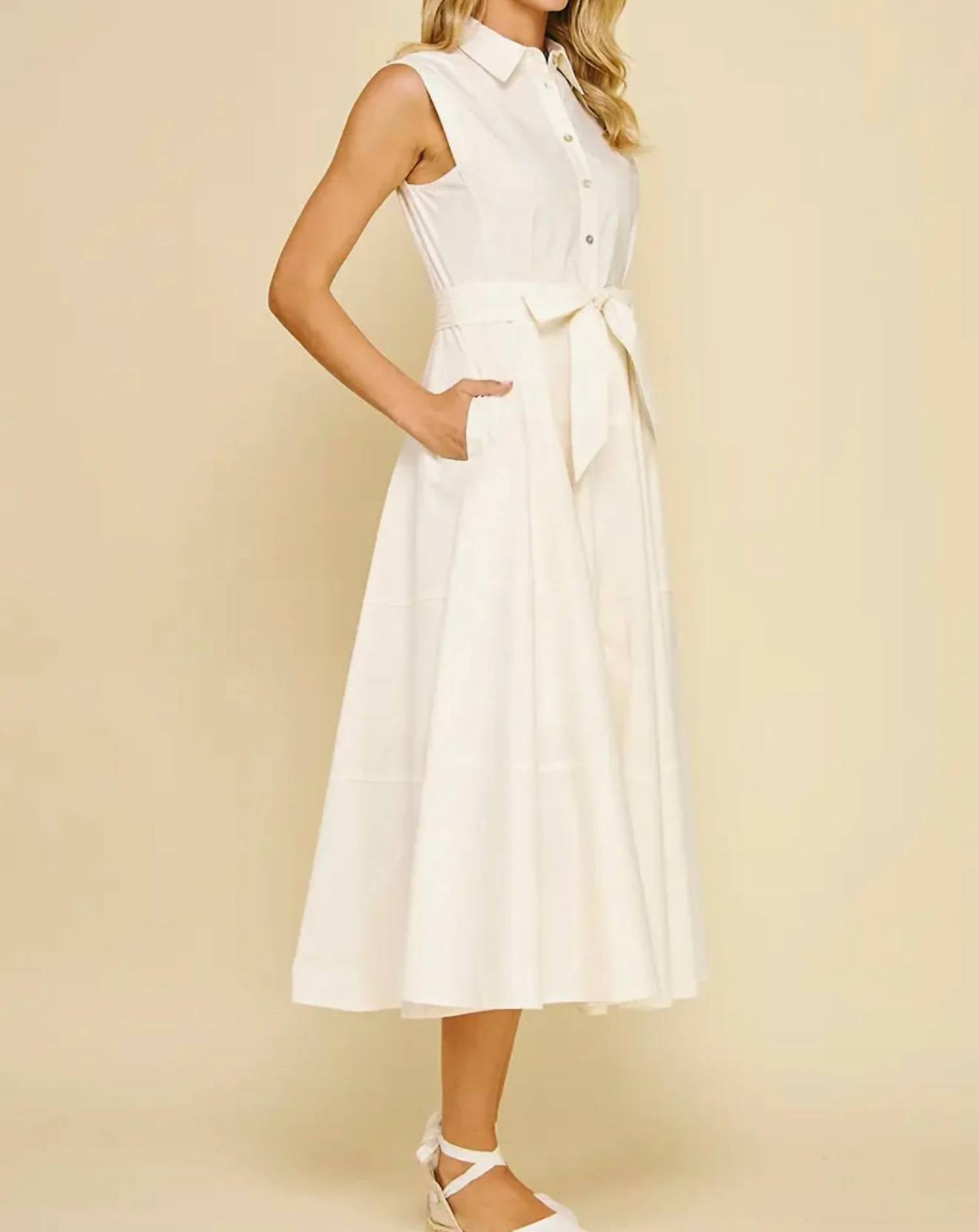 Pinch - Bailee Button Down Dress