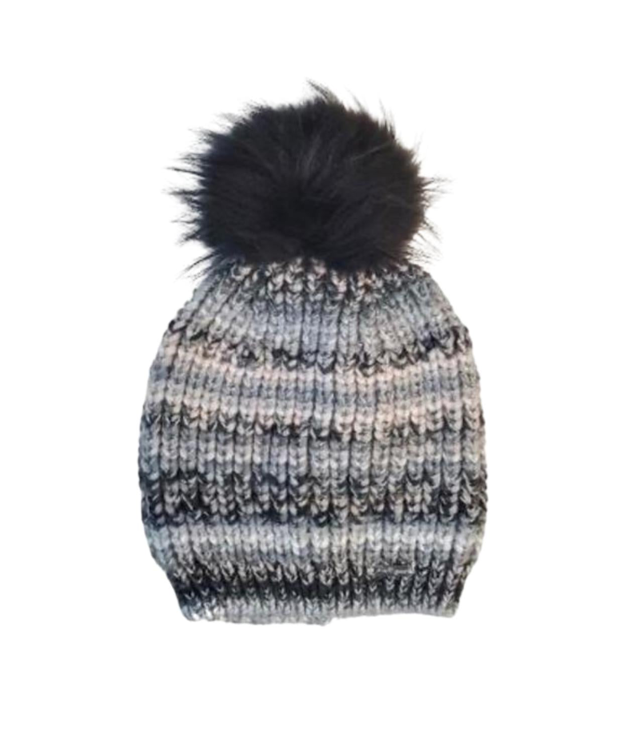 Bari Lynn - Junior Women's Striped Winter Hat