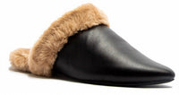 Thistle And Clover - Women's Dress Furry Flats