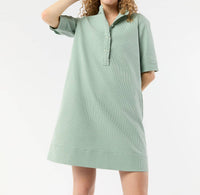 Ann Mashburn - Elbow Sleeve Frill Dress
