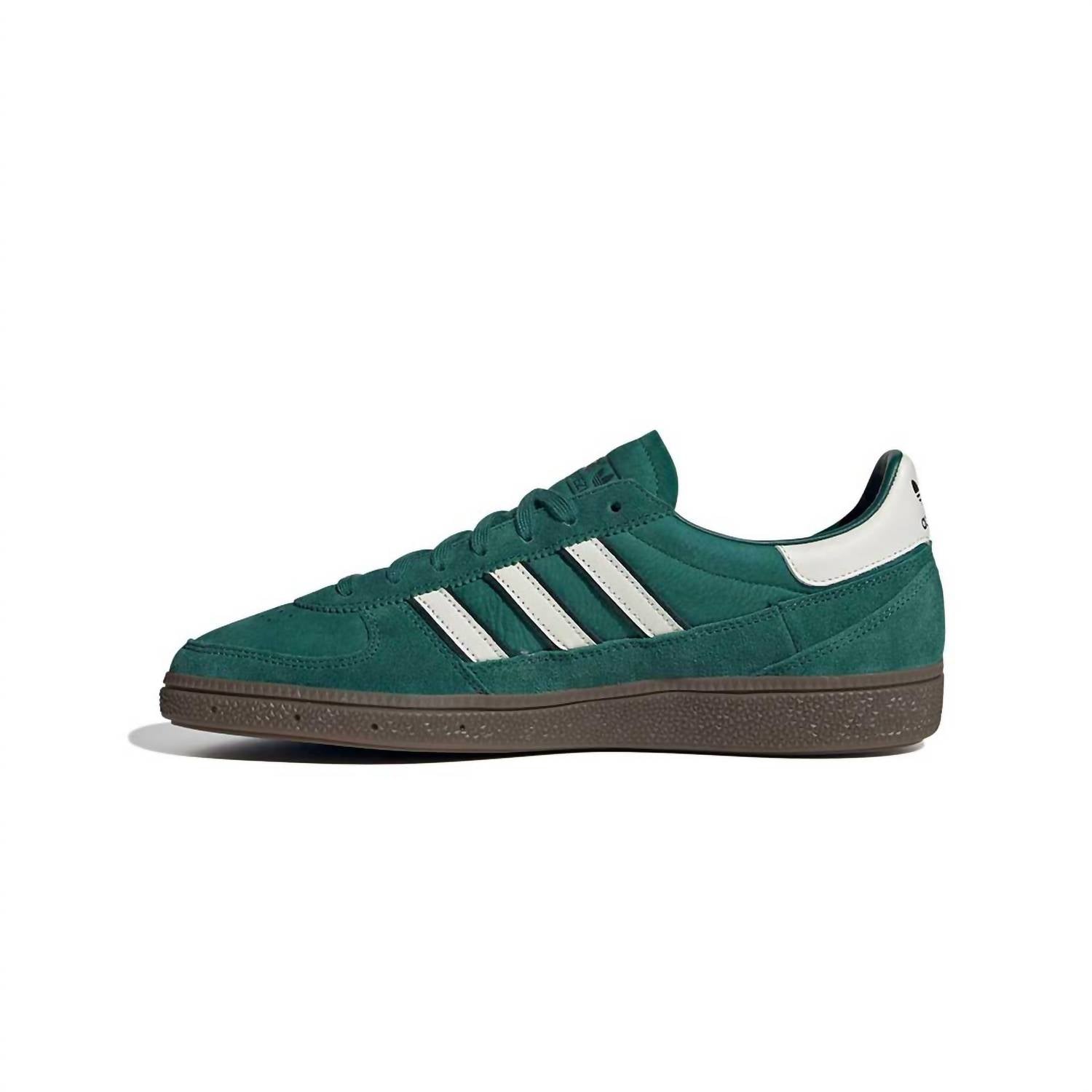 adidas Men's Handball Spezial Sneaker in collegiate green cloud white - men's sneaker - alternate view