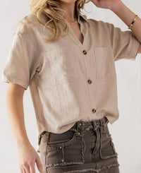 Trend:Notes - Lin Button Down Shirt