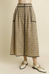 Aureum - Women's Floral Midi Skirt