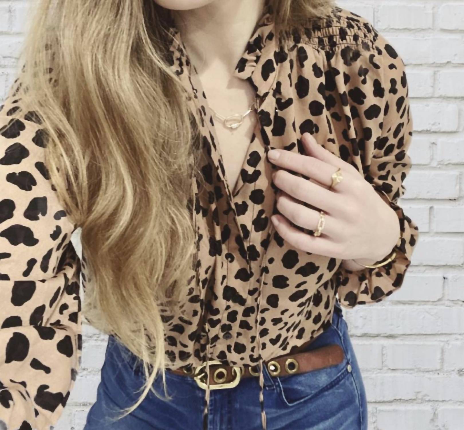 Never Fully Dressed - Leopard Sia Shirt